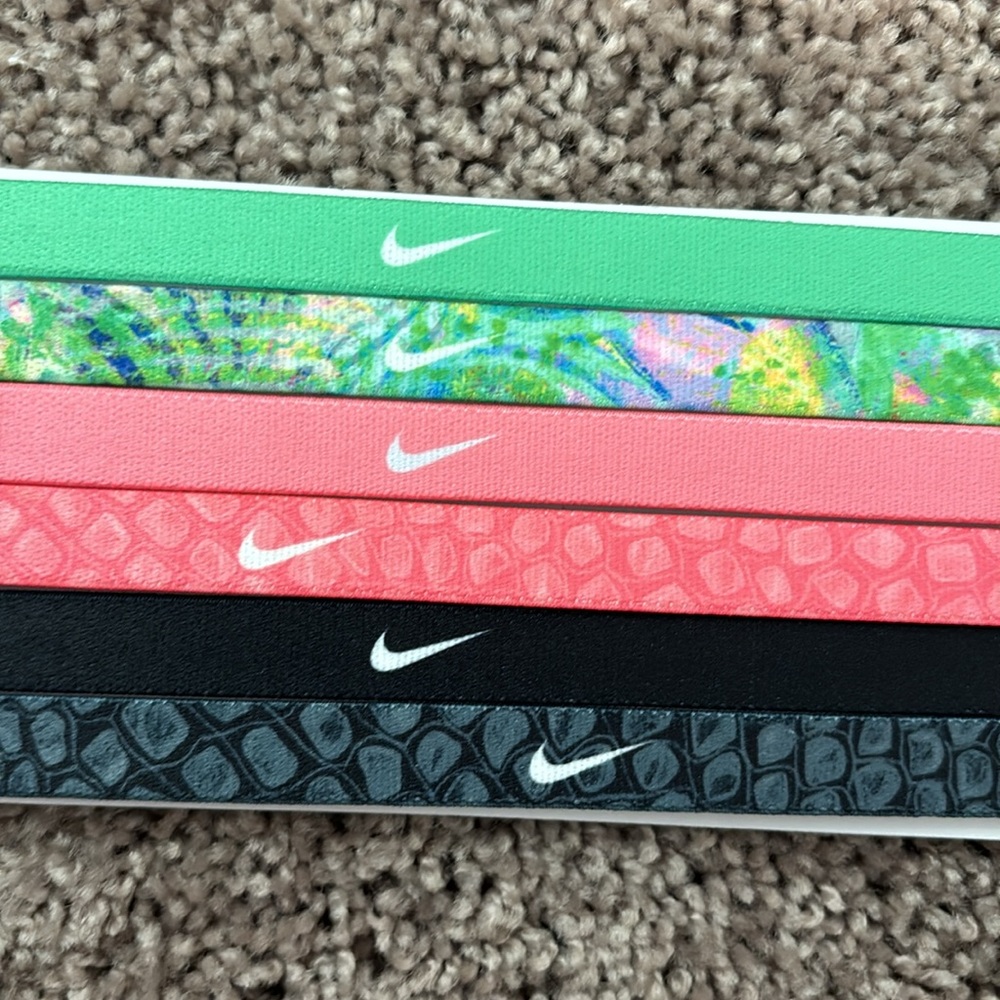 New Set of 6 Nike headbands - Picture 3 of 3